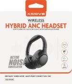 Xssive Wireless Hybrid ANC Headset XSS-H9ANC - Zwart - Afbeelding 4