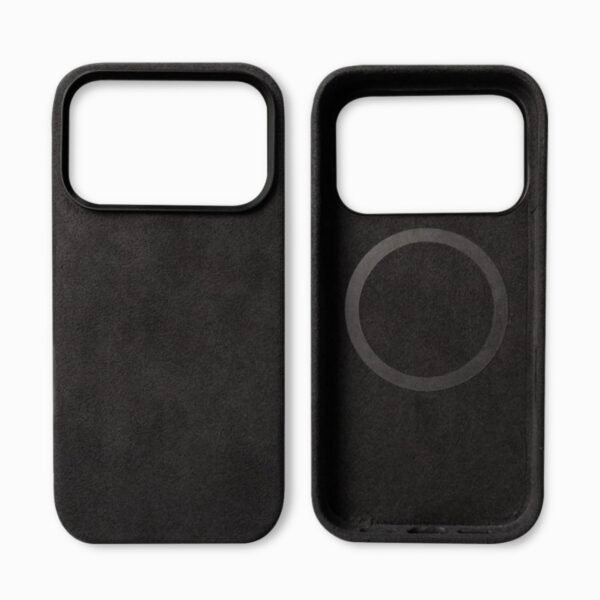 iPhone 17 Pro – Alcantara case- Black/space grey