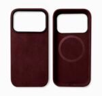 iPhone 17 Pro Max– Alcantara case- Bordeauxrood