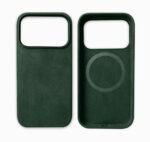 iPhone 17 Pro Max- Alcantara case- Green